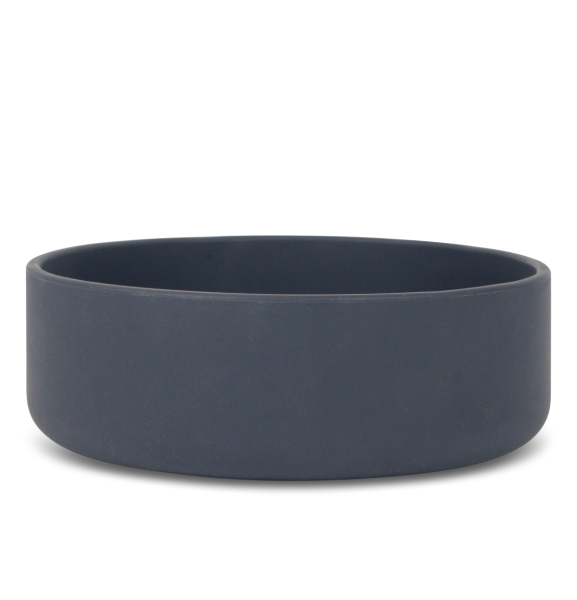 grey dog bowl